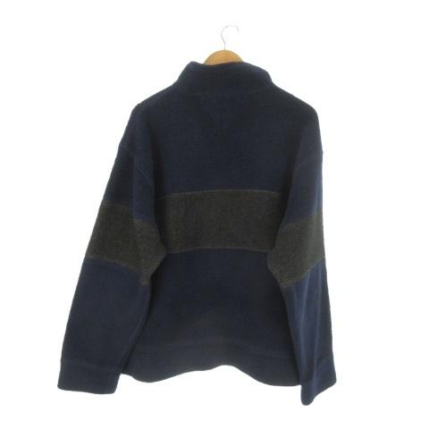 TOMMY HILFIGER（トミー・ヒルフィガー） ボアトレーナー XL 紺 