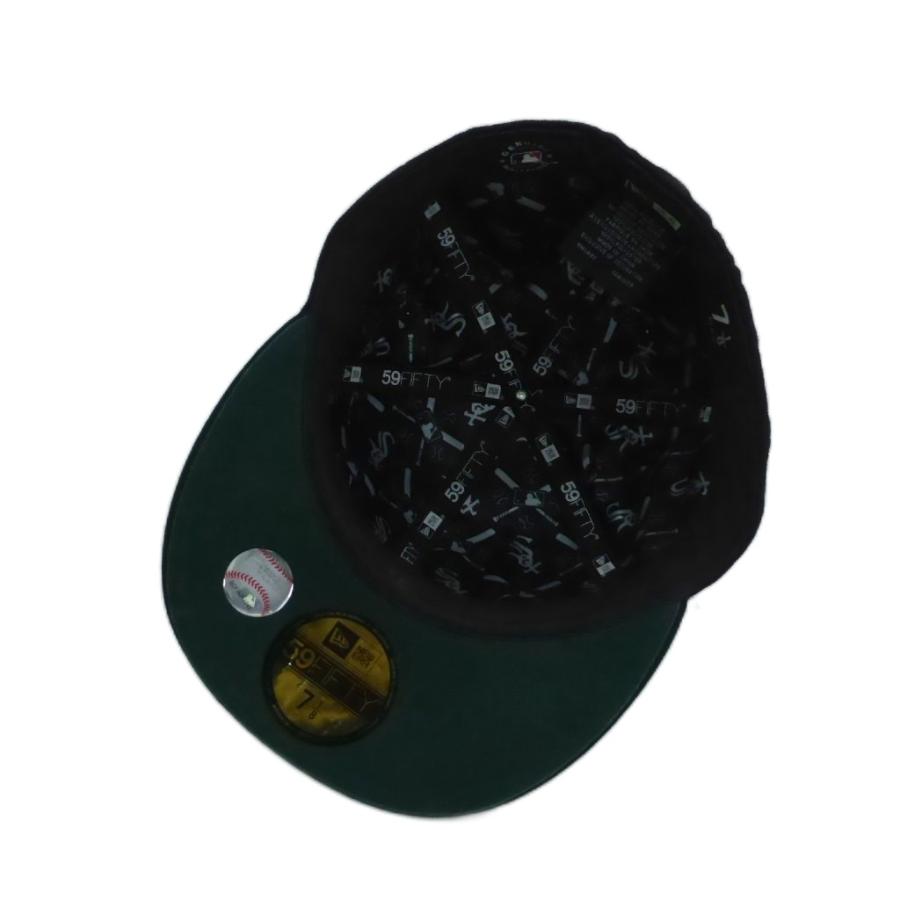ニューエラ NEW ERA 帽子 ベースボールキャップ 7 1/8 6パネル 黒 