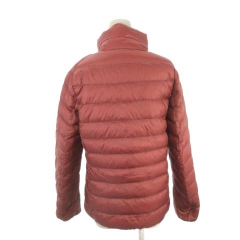 ユニクロ（UNIQLO） ダウンジャケット 上着 XL 赤茶 レッド ブラウン 