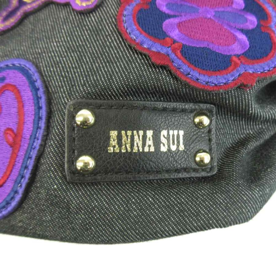 ANNA SUI（アナスイ） マキア ハンドバッグ ショルダー 2WAY デニム 