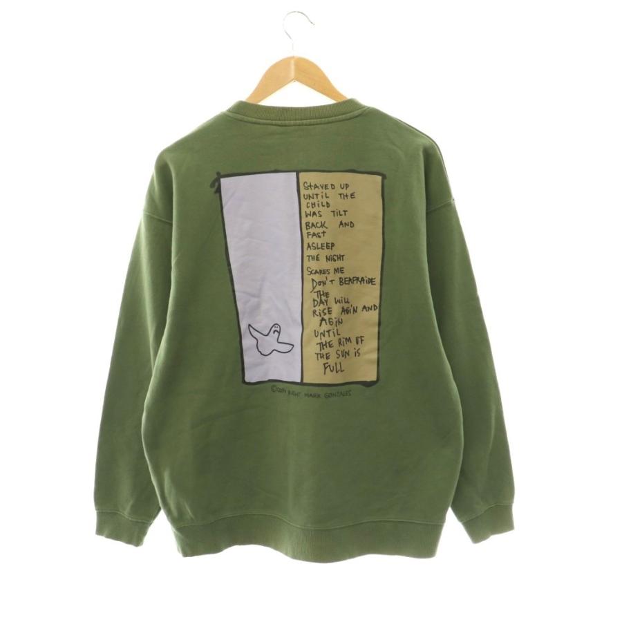 マークゴンザレス MARK GONZALES スウェット トレーナー プリント 長袖 