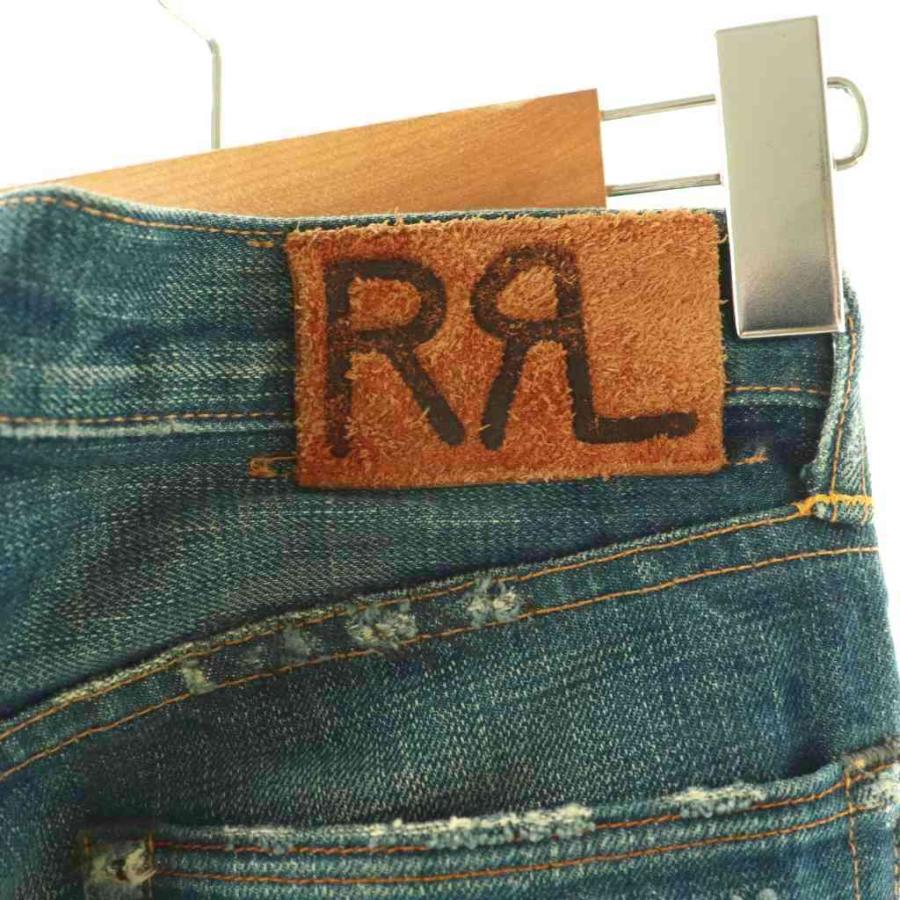 希少！OLD RRL ボタンフライ セルビッチ ダブルアールエル32 赤耳