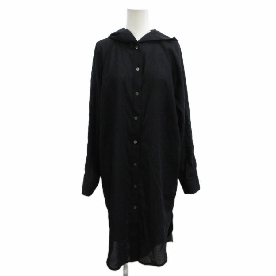 theory luxe（セオリーリュクス） シャツ ブラウス ウール 38 黒 