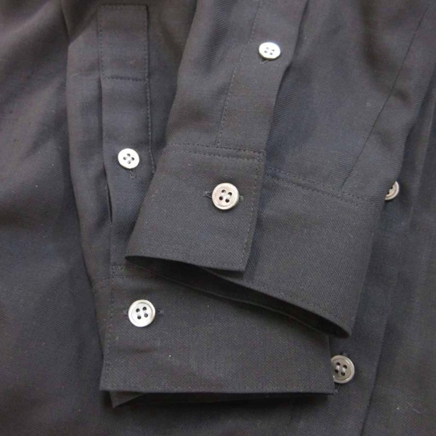 theory luxe（セオリーリュクス） シャツ ブラウス ウール 38 黒 