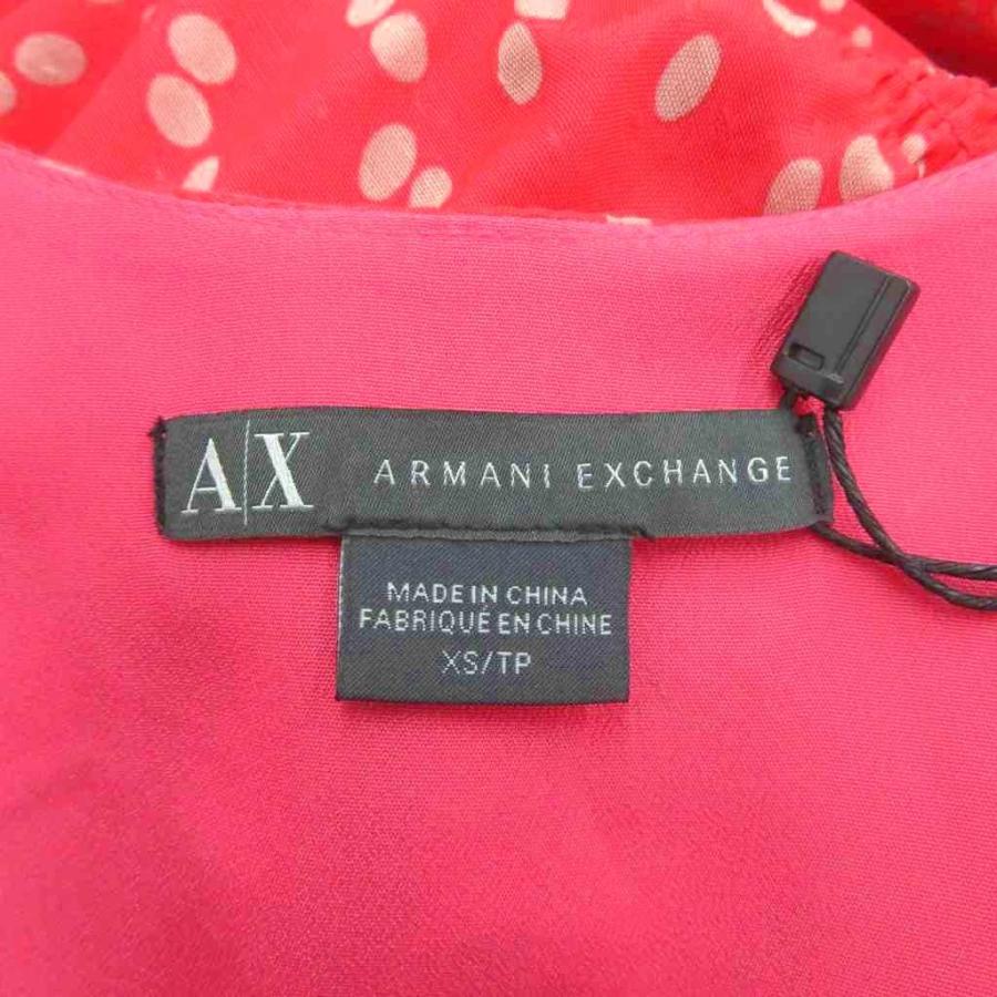 アルマーニエクスチェンジ A/X ARMANI EXCHANGE ワンピース XS 赤