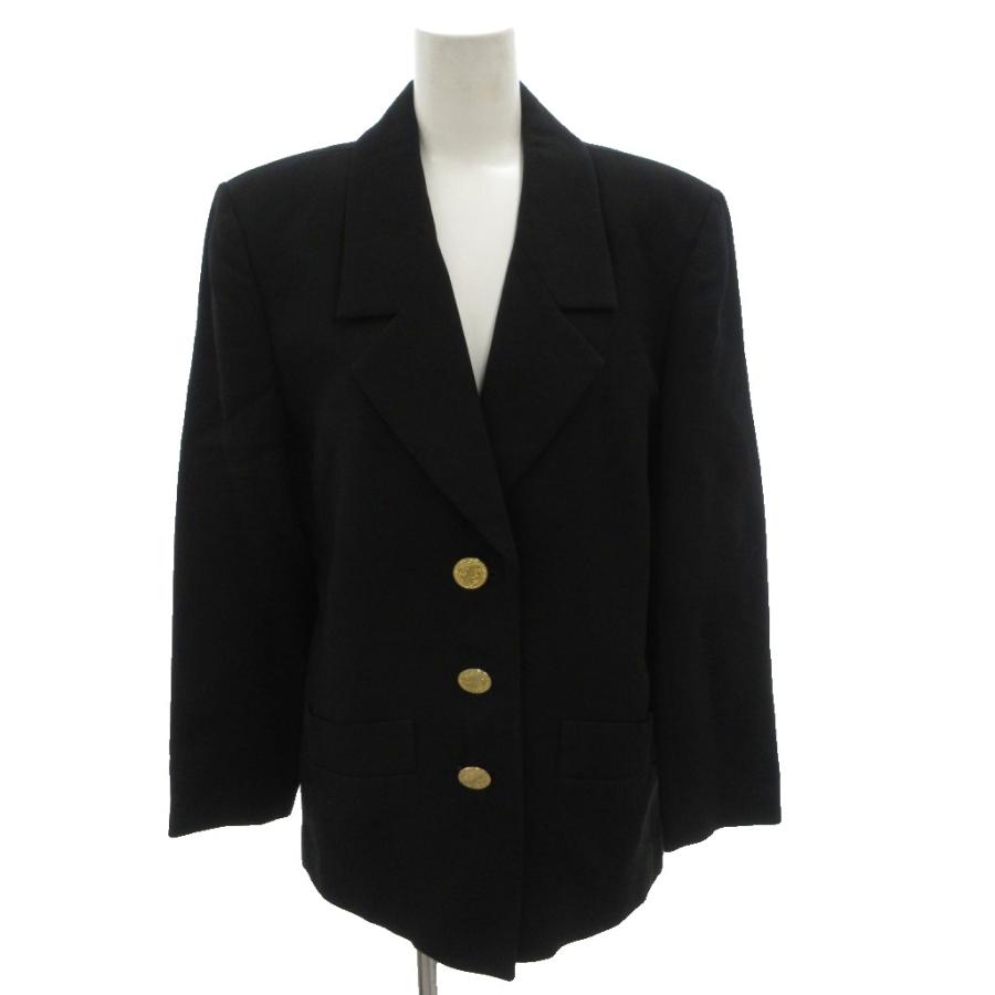 ☆希少☆ イヴサンローラン　テーラードジャケット　M　ダブル　金ボタン Yves Saint Laurent（イヴ・サンローラン） テーラードジャケット