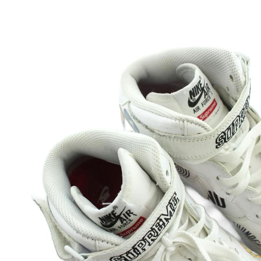 NIKE（ナイキ） NIKE SUPREME NBA AIR FORCE 1 MID '07 WHITE AQ8017