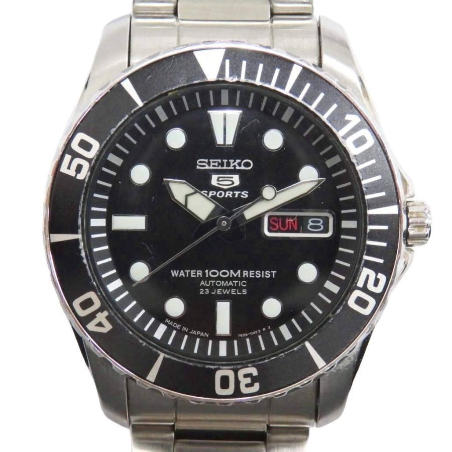 セイコー SEIKO 5 スポーツ ダイバー 腕時計 ウォッチ 自動巻き 