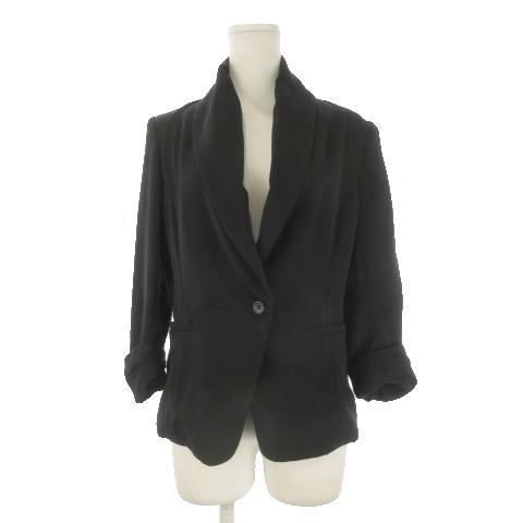 バーニーズニューヨーク BARNEYS NEW YORK ジャケット 上着 黒 