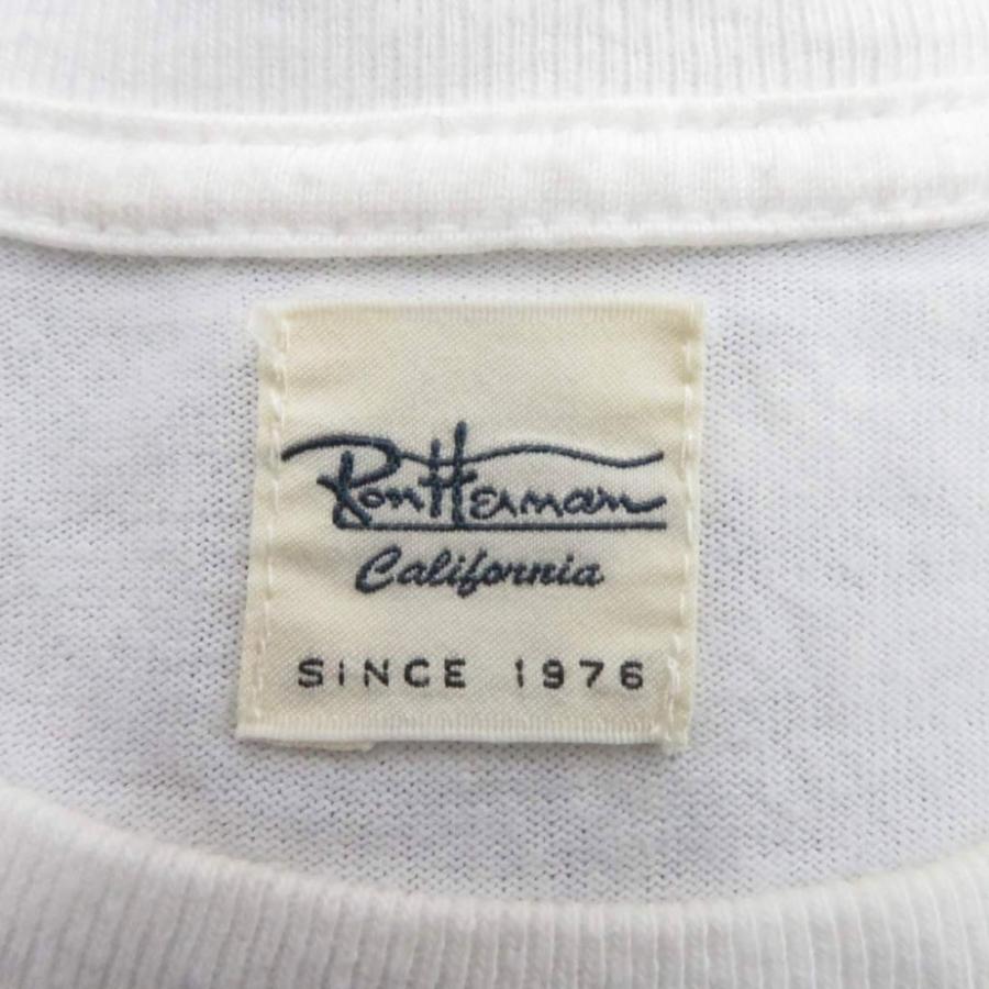 ロンハーマン Ron Herman Tシャツ カットソー S オフホワイト クルー