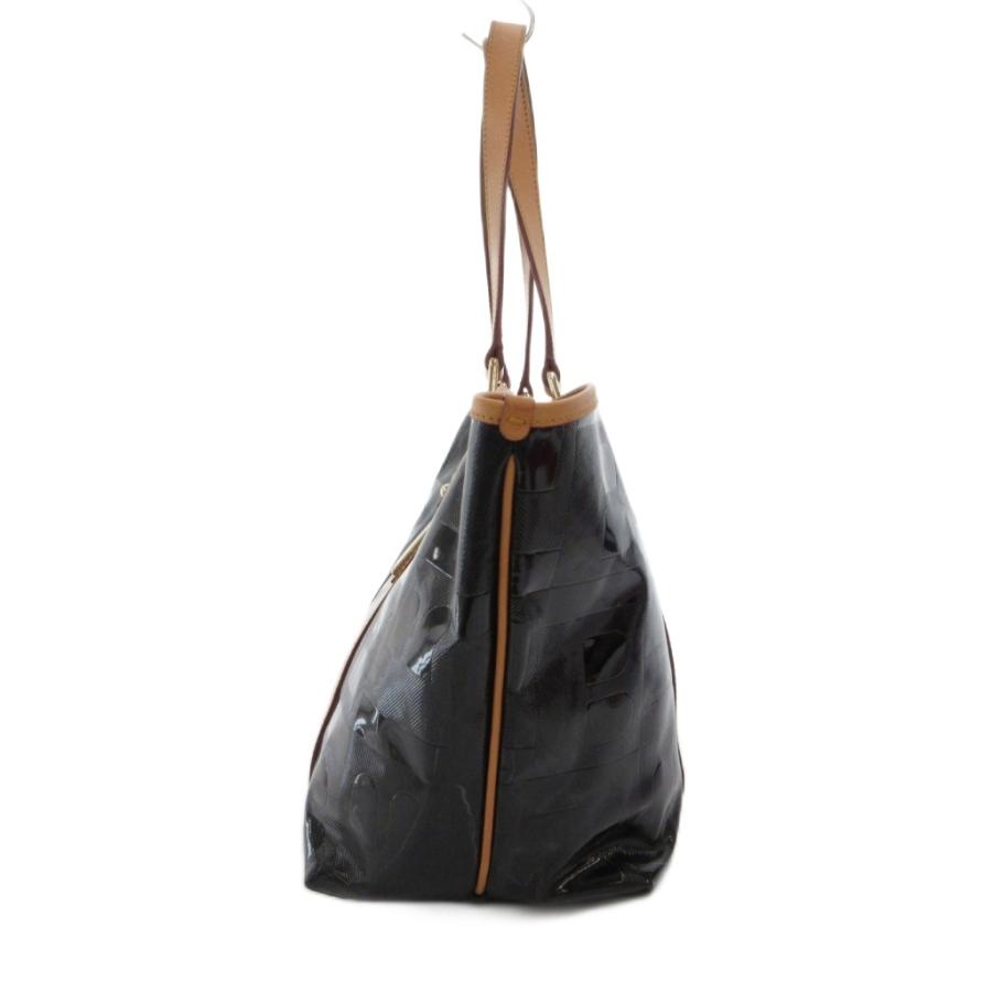 Bally（バリー） トートバッグ ショルダーバッグ PVCコーティング 黒 