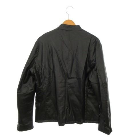 ユニクロ（UNIQLO） シングルライダース ジャケット フェイクレザー XL