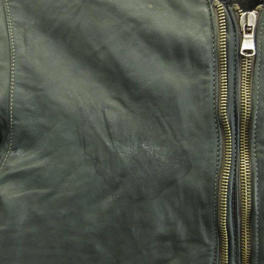 ジョルジオブラット GIORGIO BRATO シングルライダースジャケット 革
