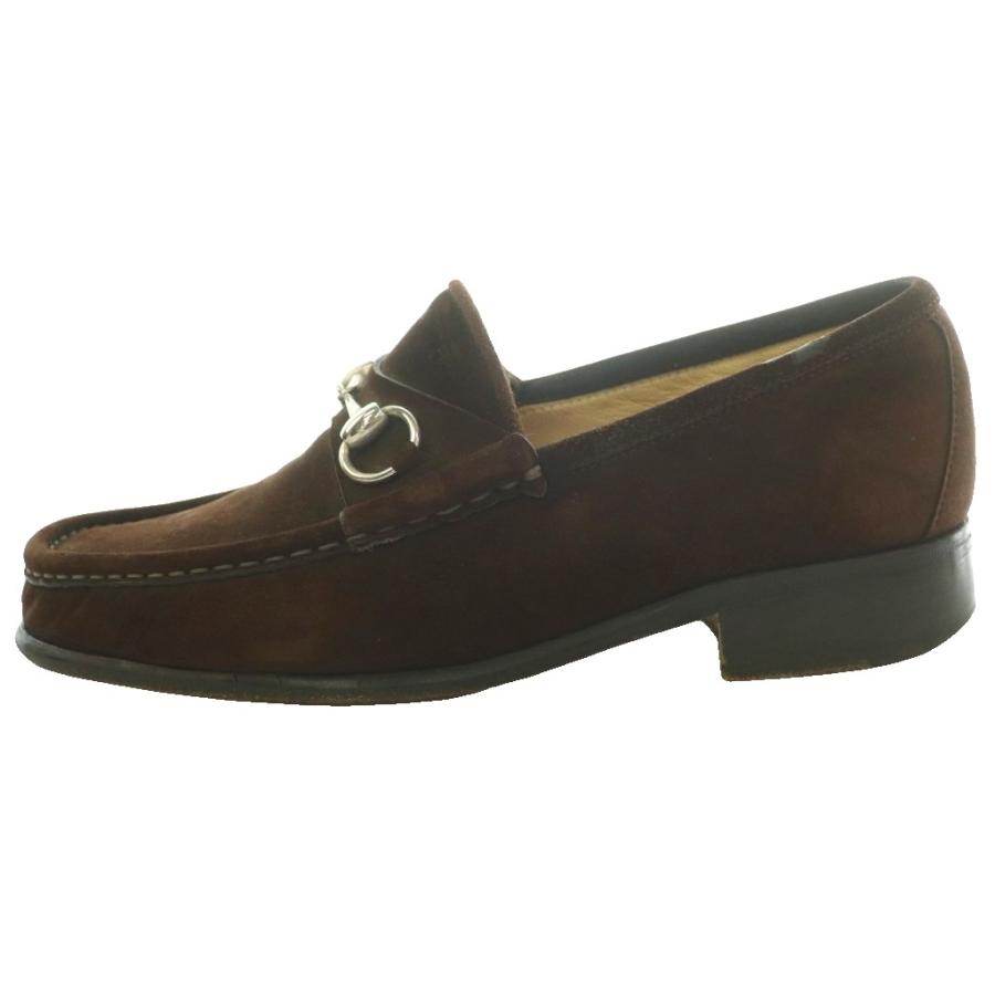 GUCCI（グッチ） スエードローファー ホースビット ローヒール 