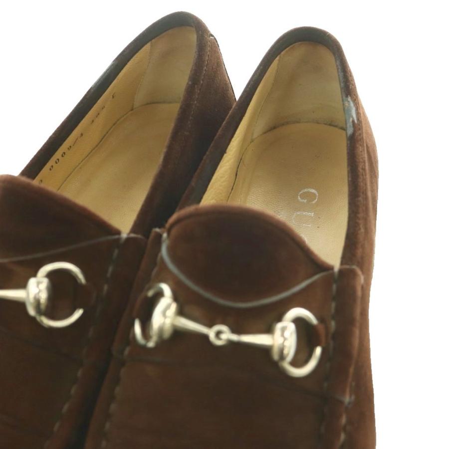 GUCCI（グッチ） スエードローファー ホースビット ローヒール 