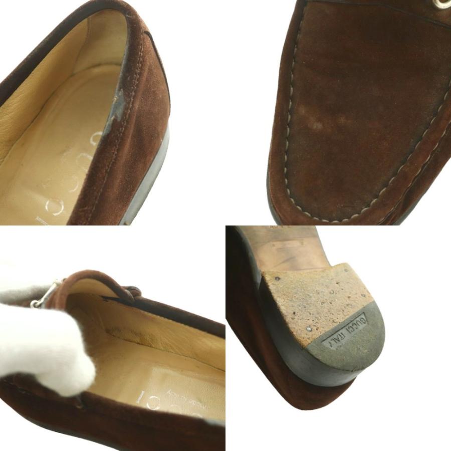 GUCCI（グッチ） スエードローファー ホースビット ローヒール 