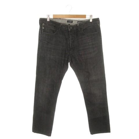 アルマーニ ジーンズ ARMANI JEANS J26 デニムパンツ ロゴプレート 