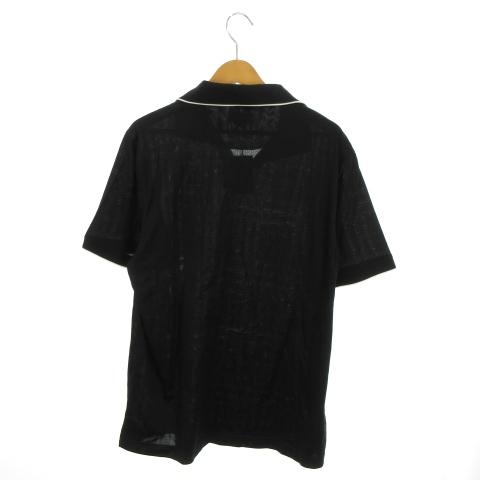 未使用品 バーバリーゴルフ BURBERRY GOLF ポロシャツ ゴルフ LL 黒