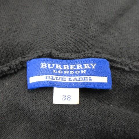 BURBERRY BLUE LABEL バーバリーブルーレーベル ロゴ刺繍 M BURBERRY BLUE LABEL（バーバリーブルーレーベル） パーカー