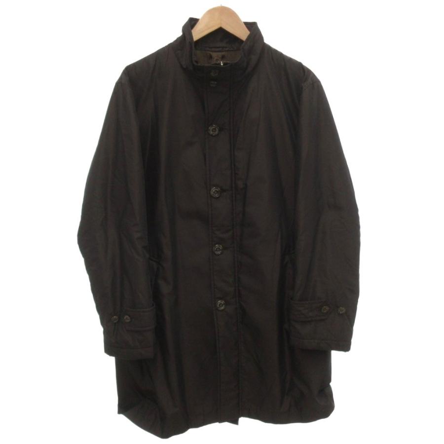 アクアスキュータム AQUASCUTUM スタンドカラーコート 中綿 ミドル丈