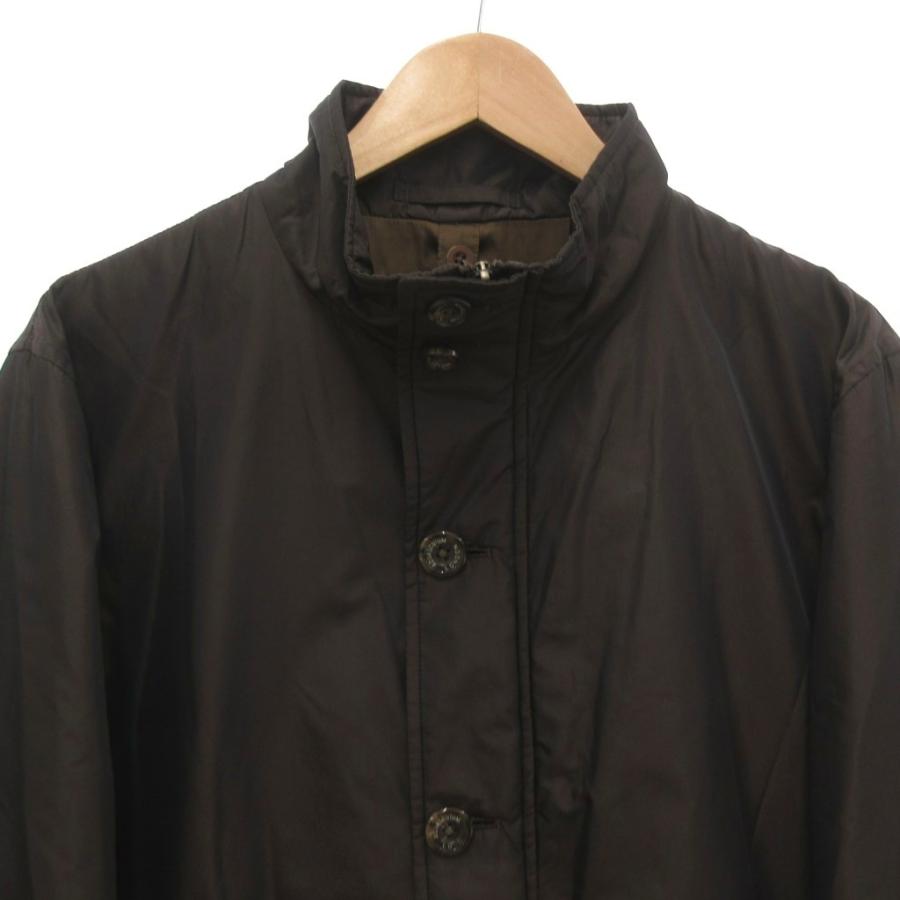 アクアスキュータム AQUASCUTUM スタンドカラーコート 中綿 ミドル丈