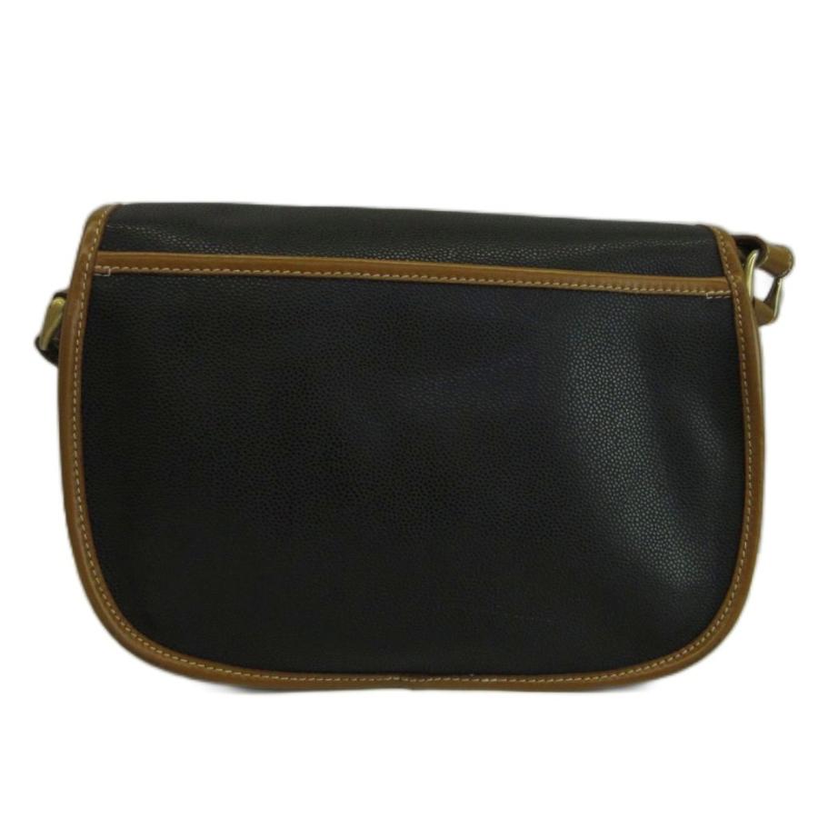 ランセル LANCEL ヴィンテージ ショルダーバッグ レザー ロゴ 
