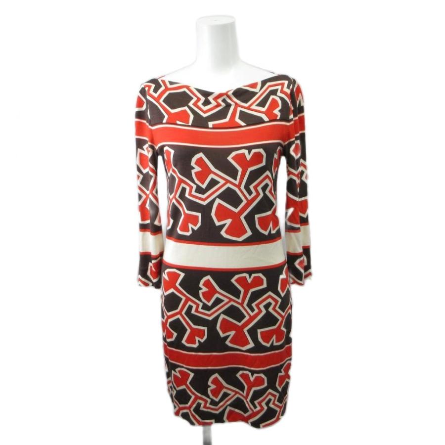 ダイアンフォンファステンバーグ DIANE von FURSTENBERG ワンピース 絹 