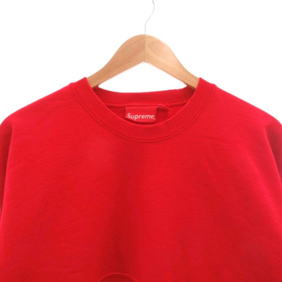 シュプリーム Sロゴ クルーネック スウェット 赤 Ｌサイズ Supreme（シュプリーム） SUPREME 20SS Stars Crewneck スター クルー