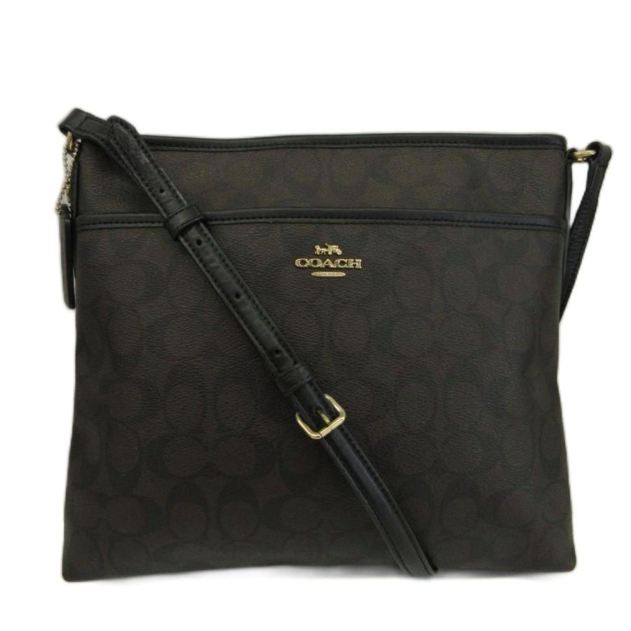 COACH（コーチ） ショルダーバッグ PVC レザー シグネチャー ロゴ 