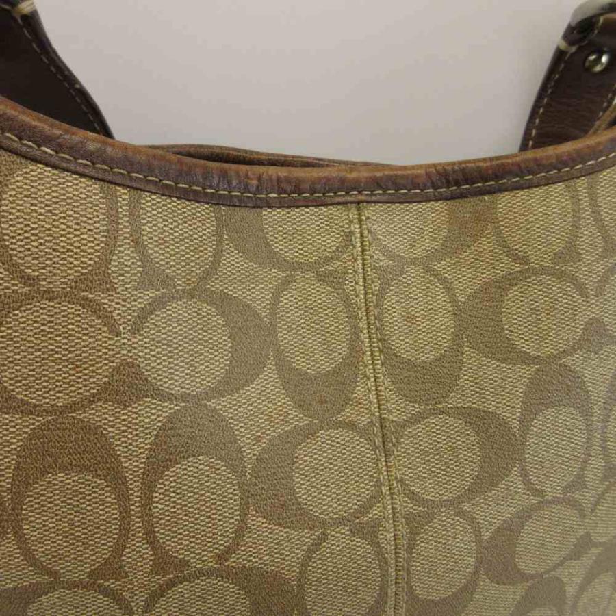 COACH（コーチ） ショルダーバッグ PVC レザー シグネチャー ロゴ