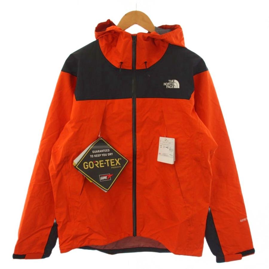 【試着のみ】ノースフェイス クライムライトジャケット L ノックアウトオレンジ THE NORTH FACE（ザ ノースフェイス） 未使用品 THE NORTH FACE GORE