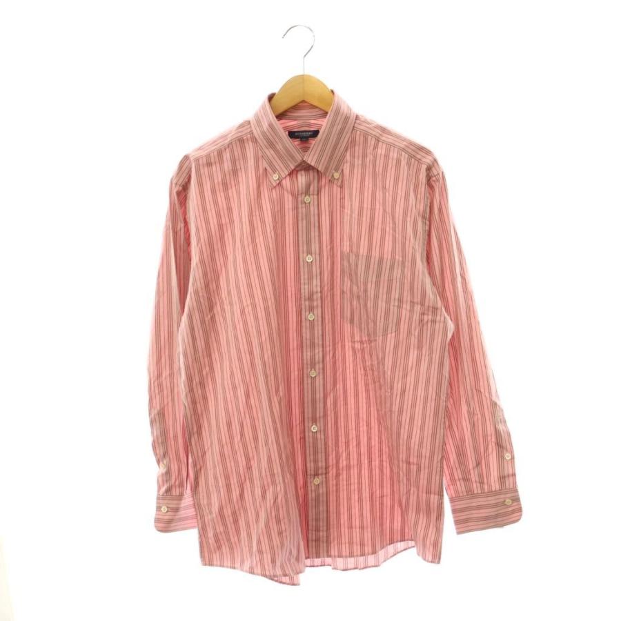 バーバリー ロンドン BURBERRY LONDON ボタンダウンシャツ ストライプ 