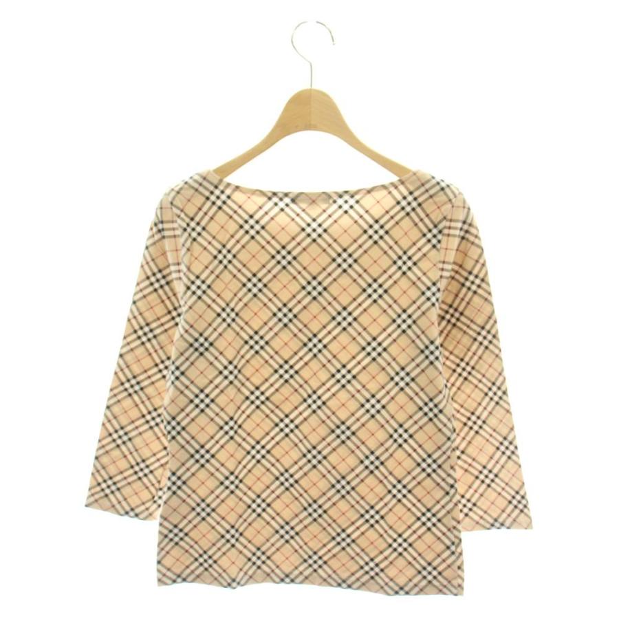 BURBERRY LONDON ノースリーブニット チェック柄　サイズ1 BURBERRY LONDON ノースリーブニット チェック柄 サイズ1 バーバリー