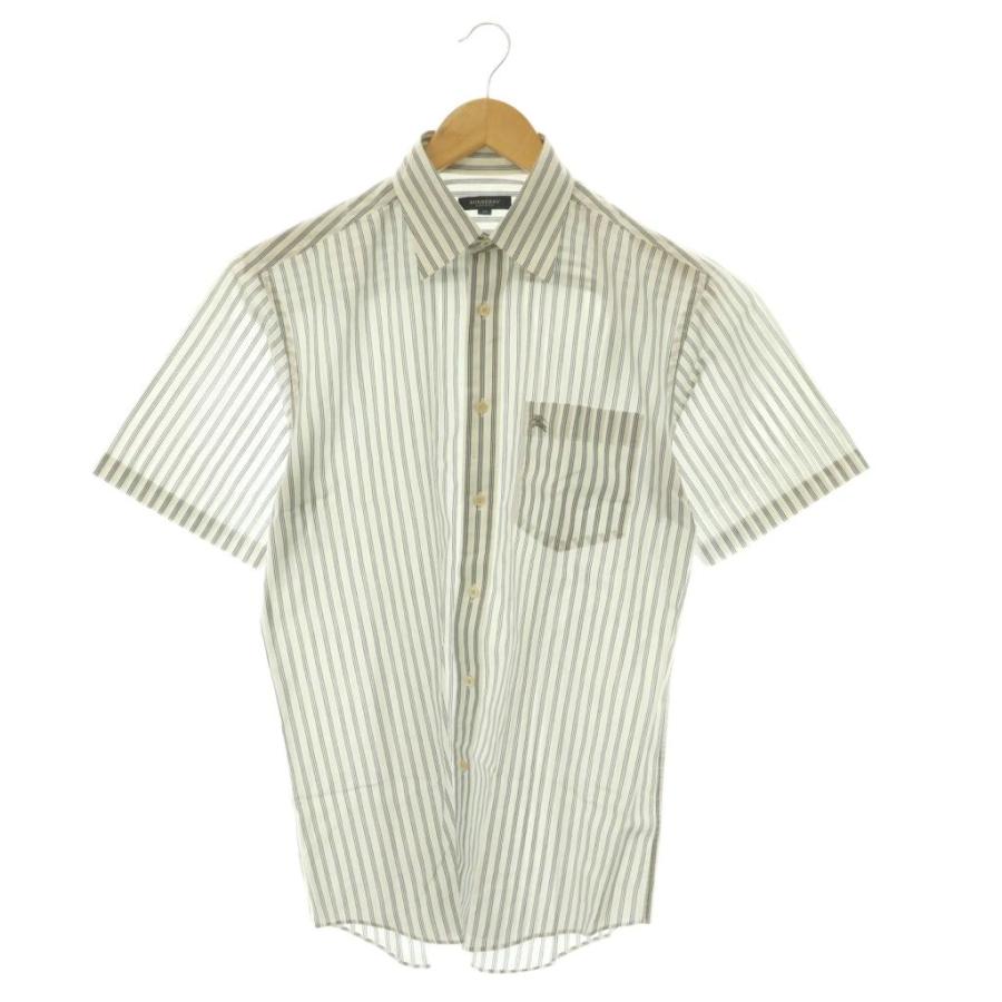 バーバリー ロンドン BURBERRY LONDON シャツ ストライプ 半袖 