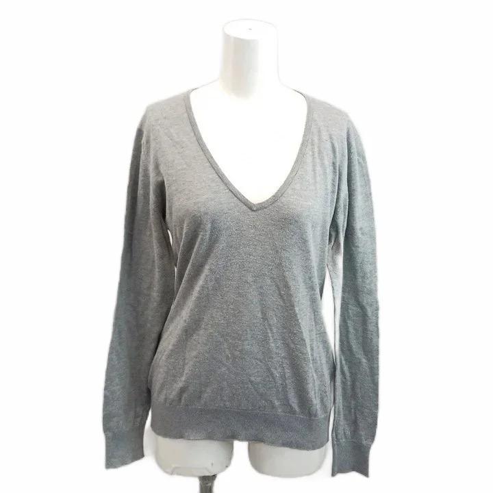 ジョンスメドレー JOHN SMEDLEY プルオーバーニット 長袖 Vネック M