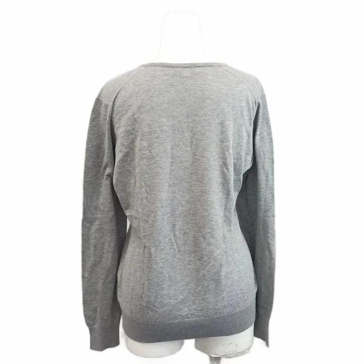 ジョンスメドレー JOHN SMEDLEY プルオーバーニット 長袖 Vネック M