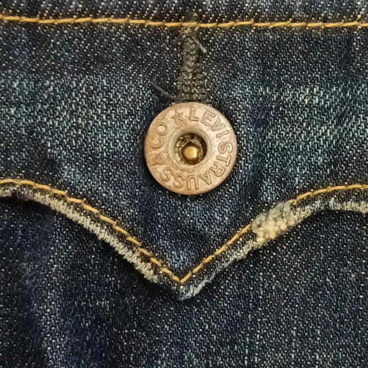 Levi's（リーバイス） デニムカバーオール ジャケット ポケット L 紺