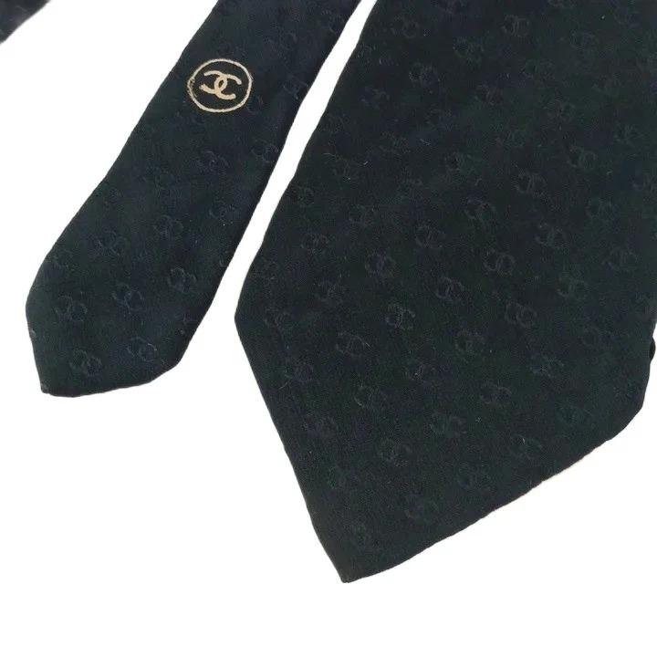 CHANEL（シャネル） ネクタイ 絹 シルク レギュラータイ ココマーク 総