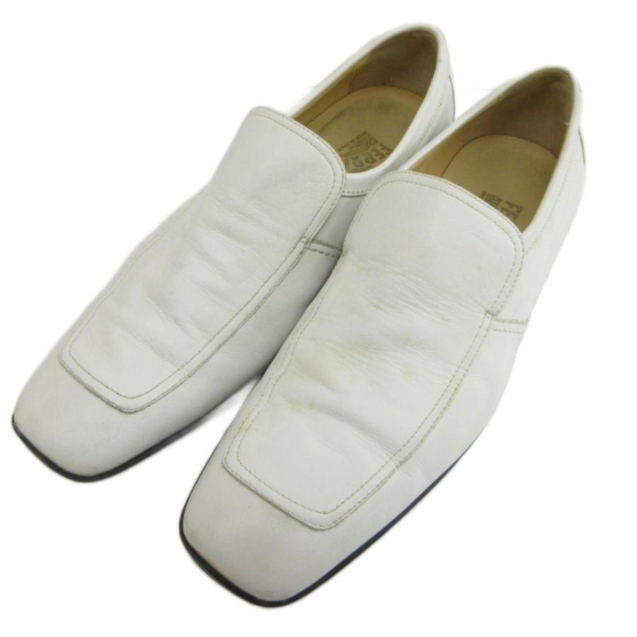 Salvatore Ferragamo フェラガモ レザーローファー 8EE FERRAGAMO（フェラガモ） サルヴァトーレフェラガモ Salvatore