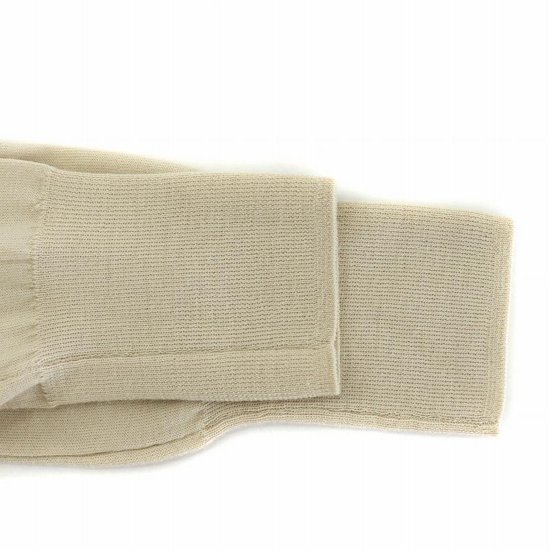 【中古】フォクシー アンサンブルニット カーディガン ノースリーブニット カットソー 38 S ベージュ 41351 41350 FOXEY（フォクシー） アンサンブルニット カーディガン ノースリーブ