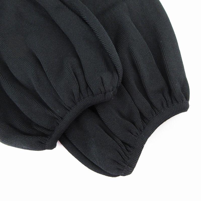 Rene ルネ　黒ボレロ　34 Rene（ルネ） Rene Basic ボレロ カーディガン ニット 34 S 黒