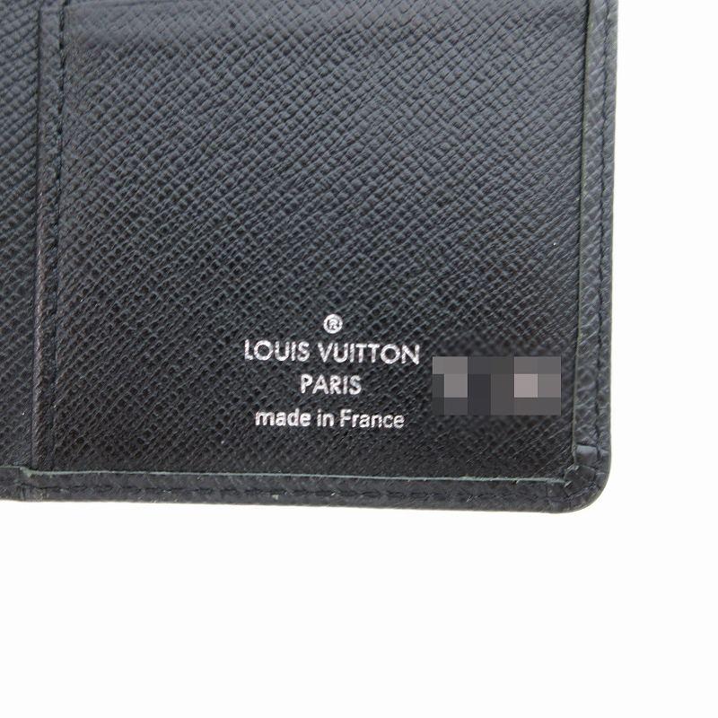 ルイヴィトン タイガ ポルトフォイユブラザ アルドワーズ ブラック LOUIS VUITTON（ルイ・ヴィトン） タイガ ポルトフォイユ ブラザ