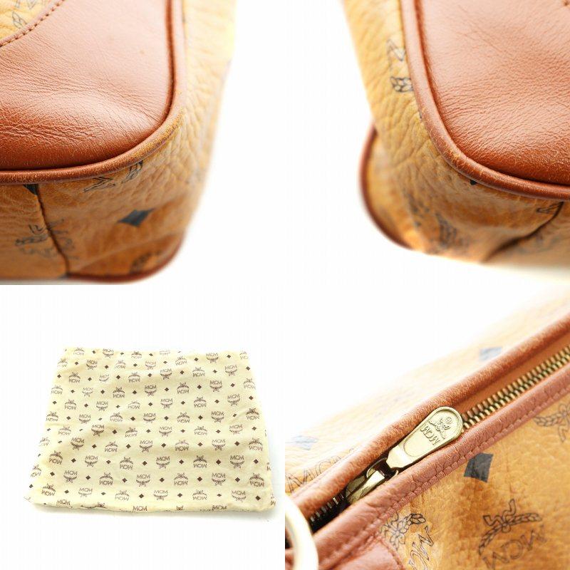 エムシーエム MCM ショルダーバッグ 斜めがけ ヴィセトス レザー ロゴ