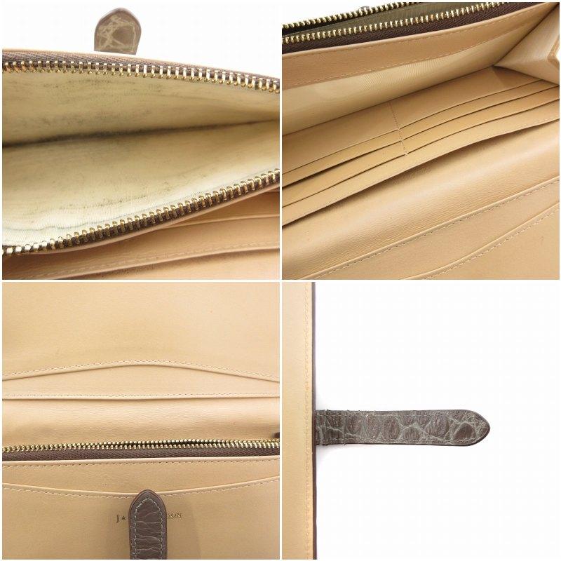 未使用*J&M DAVIDSON 長財布 グレージュ レザー 定価8.5万円 2025年最新】Yahoo!オークション - J&M Davidson(長財布（小銭