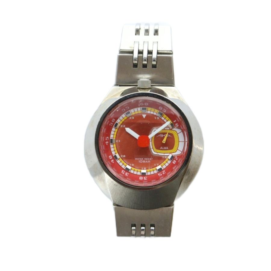SEIKO セイコー　ALBA AKA V707-0A10 Seiko Alba AKA Quartz Watch V707-0A10 / case no.760471
