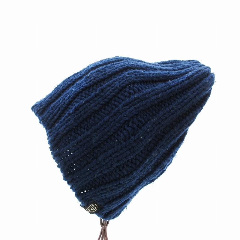 STUSSY（ステューシー） ニット帽 キャップ ビーニー 青系 /UO メンズ