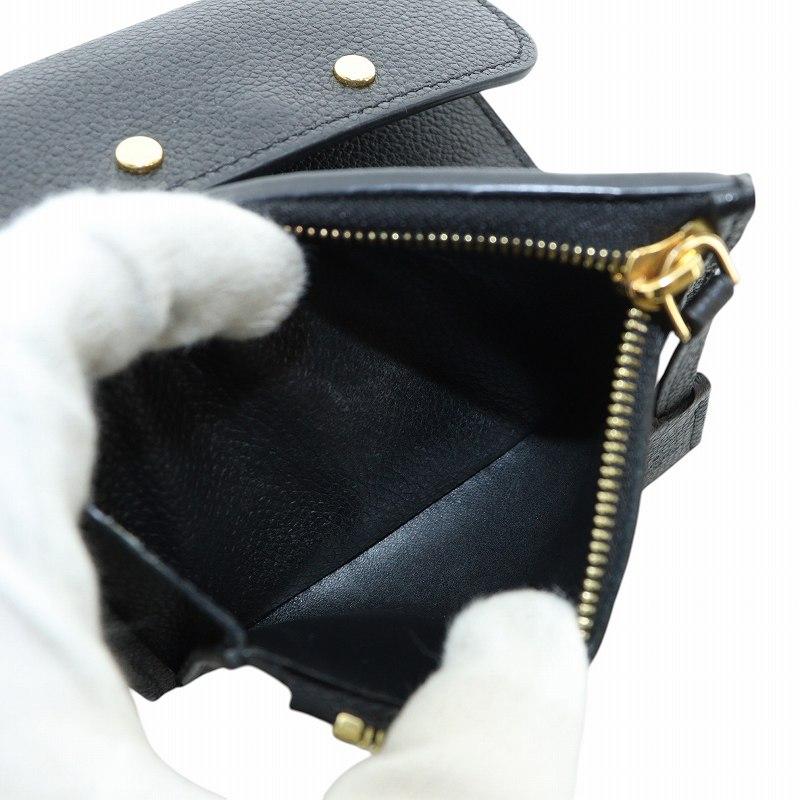 ルイ　ヴィトン　アンプラント　ブラック　ポンヌフコンパクト ルイヴィトンアンプラントブラックポンヌフコンパクト