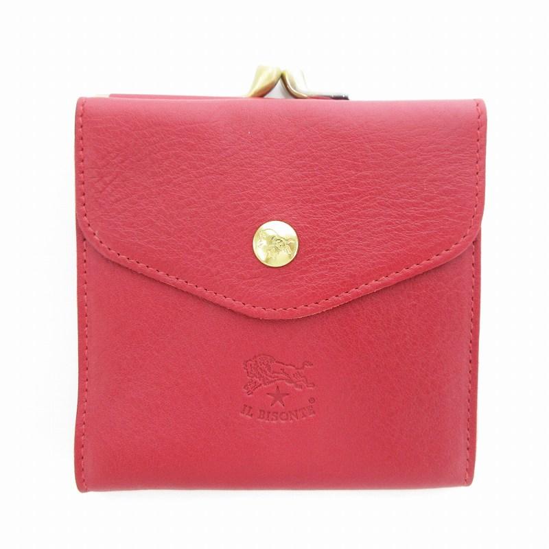 新品未使用・イルビゾンテ・二つ折り財布・本革・おまけ付