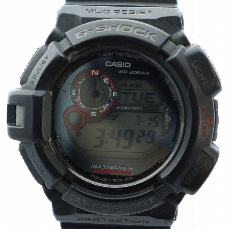 G-SHOCK カシオジーショック CASIO MUDMAN 腕時計 ウォッチ ソーラー  