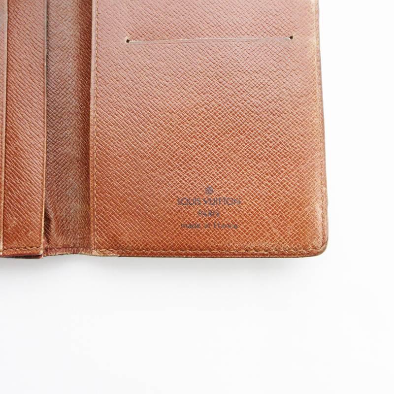 ルイヴィトン LOUIS VUITTON モノグラム ポルトカルト クレディ 長財布 